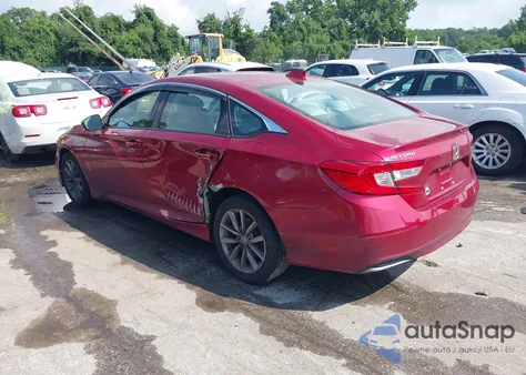 2021 Honda Accord Lx из США, поврежденный, VIN 1HGCV1F19MA002898